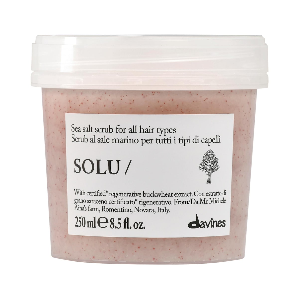 Davines SOLU Sea Salt Scrub Cleanser