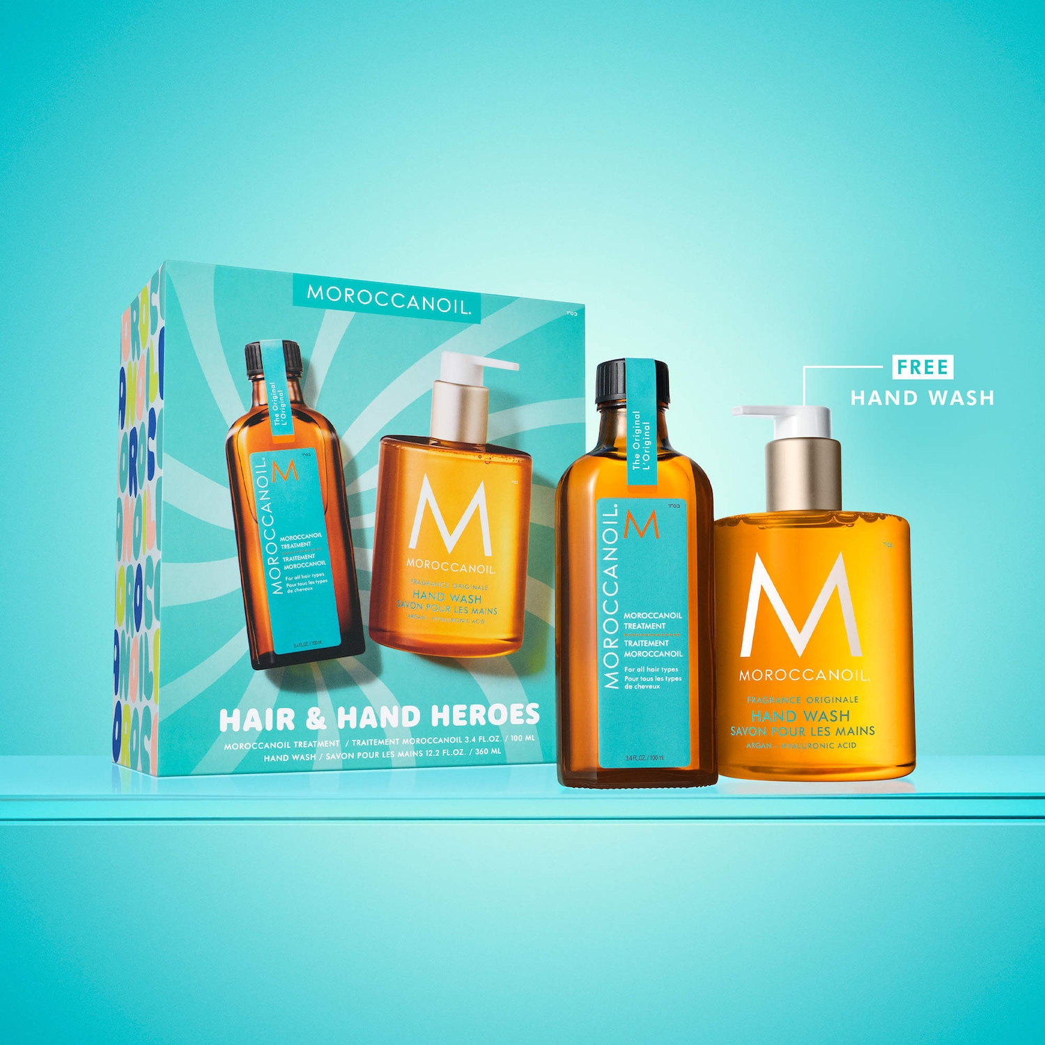 Signature Scent Hair & Hand Care Set - Moroccanoil | Sephora