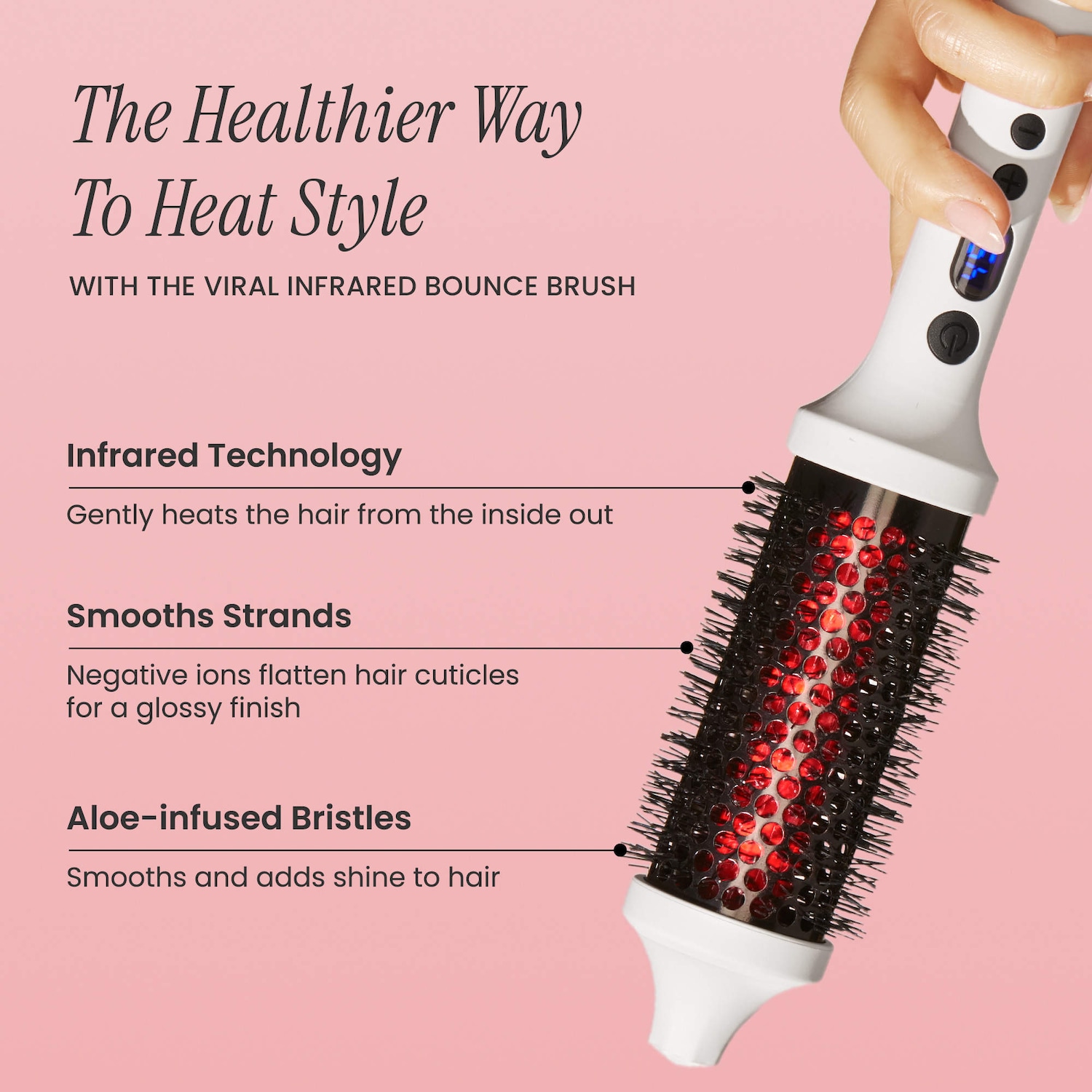 Bondi Boost Infrared Heated Thermal Round Brush - Thumbnail 4