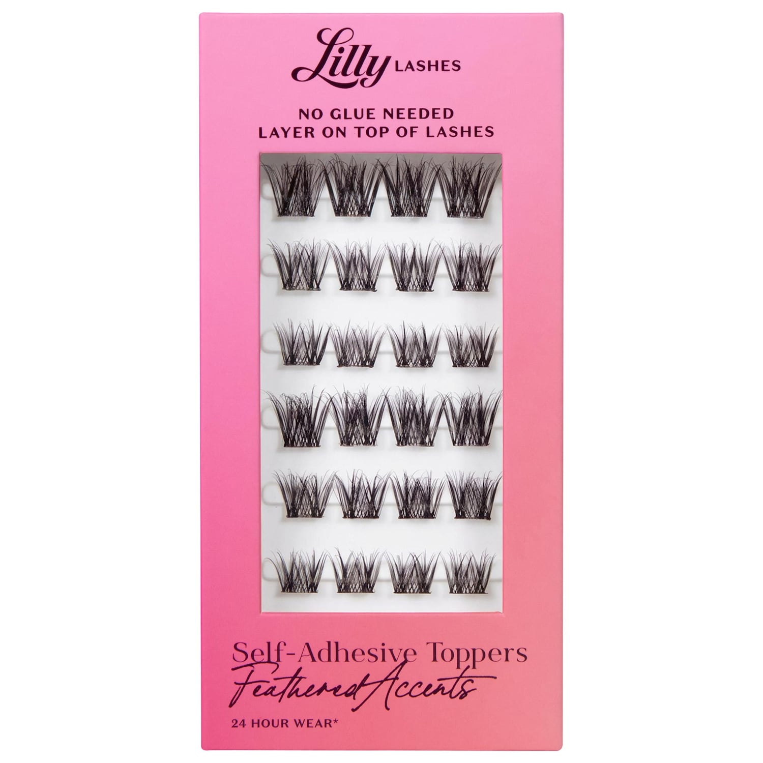 Самоклеящиеся накладки для ресниц Lilly Lashes — фото 1