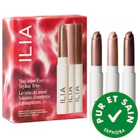 ILIA - Trio de ministylets contour des yeux – Ensemble-cadeau de fards à paupières en bâton