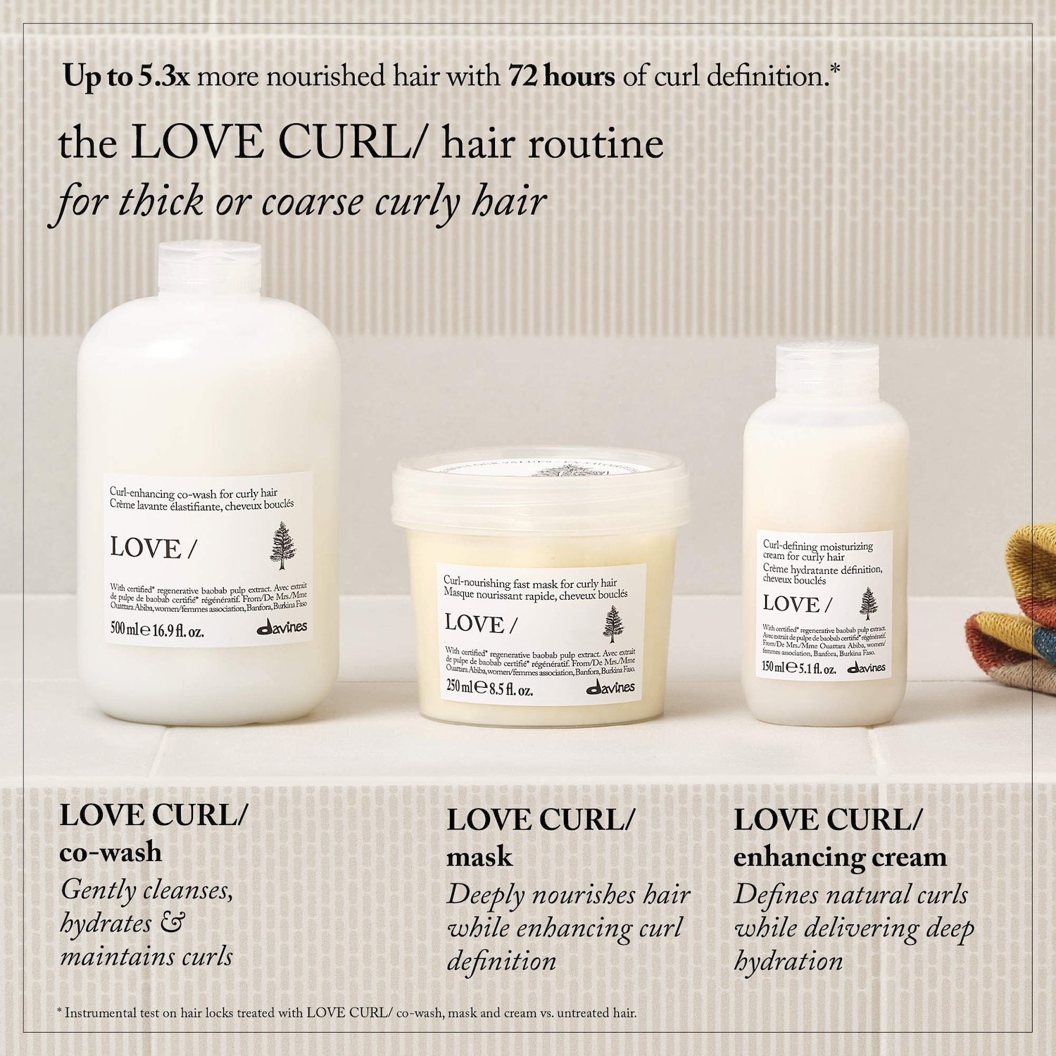 LOVE Curl Hair Mask for Curly Hair - Davines | Sephora
