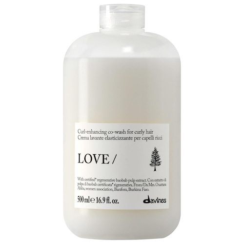 Очищающий крем для вьющихся волос Davines Love Curl