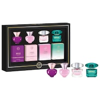 Versace -  Ensemble-cadeau de mini parfums de prestige pour femmes