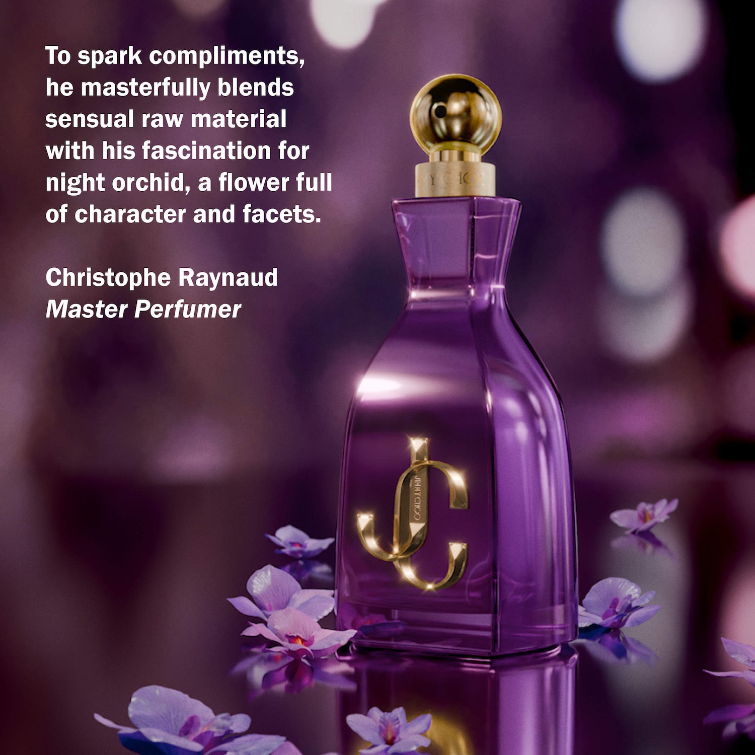 I Want Choo Midnight Eau De Parfum Travel Spray with Blackberry