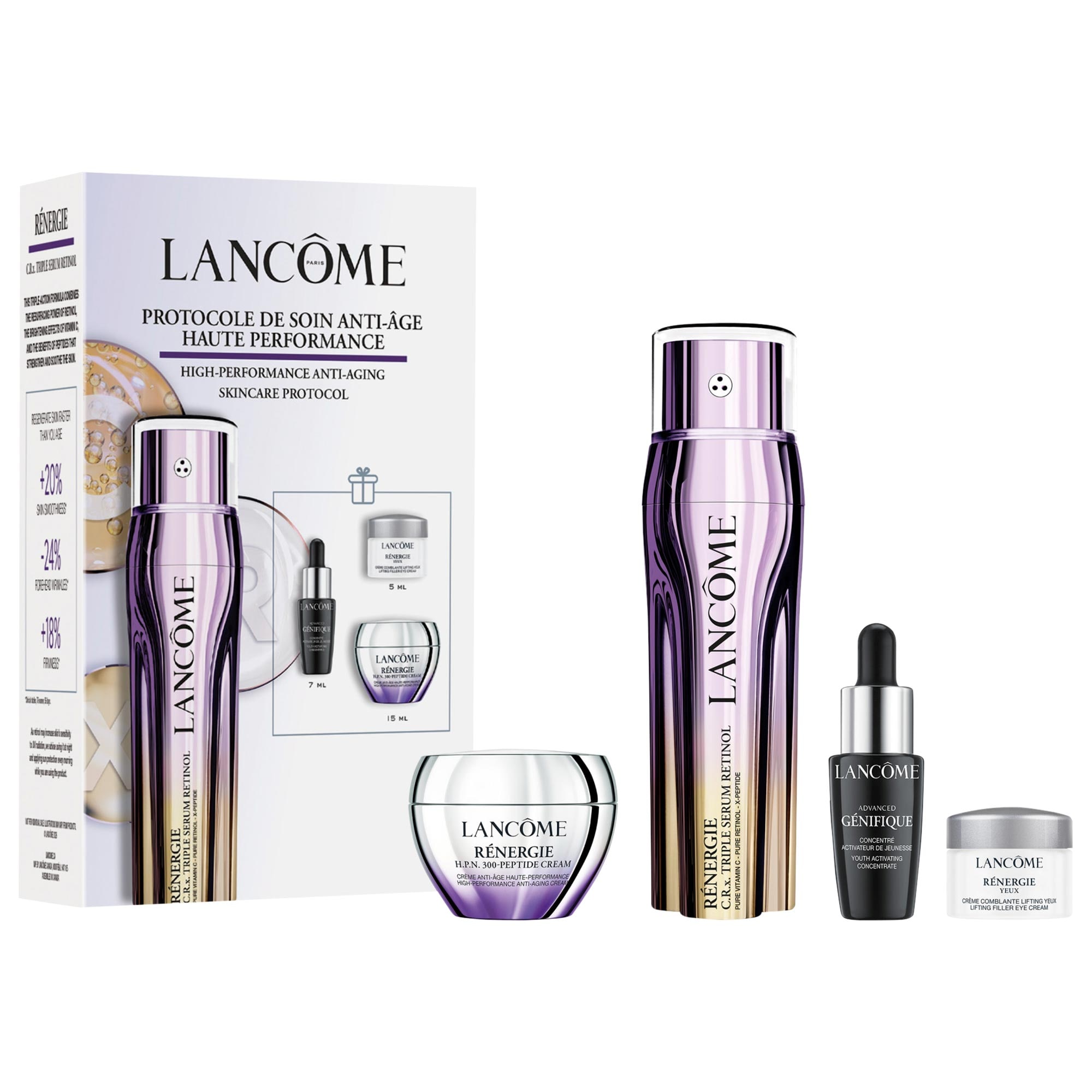 Rénergie Triple Serum Retinol Night Routine Set - Lancôme