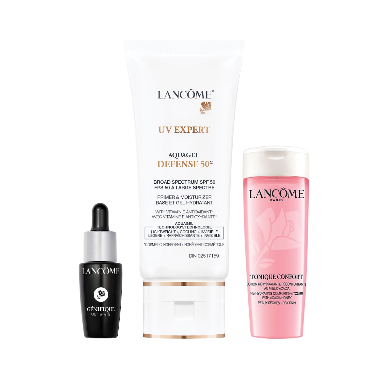 Ensemble de soins d'été UV Expert Aquagel Defense 50 - Lancô