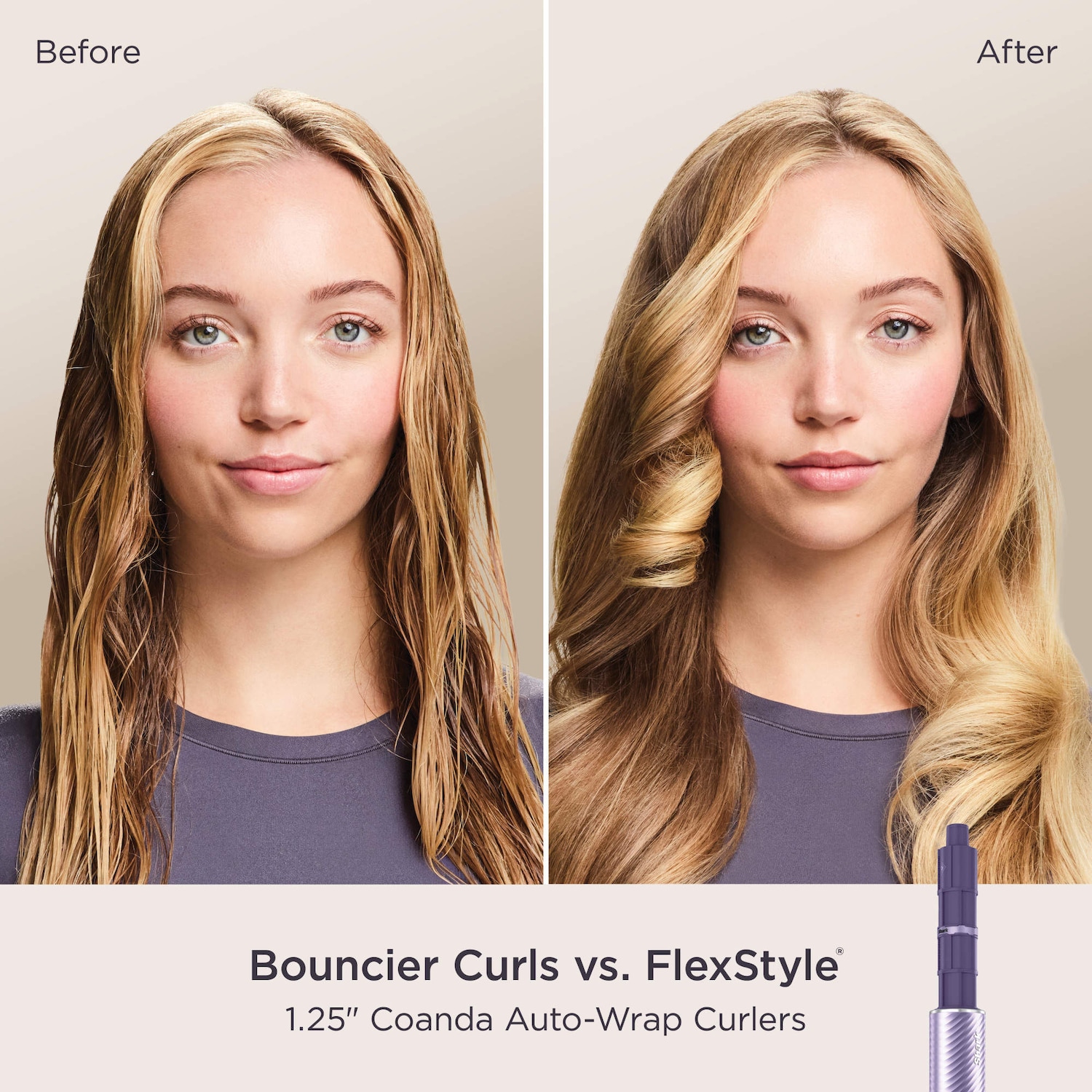 Ионная система для сушки и укладки Shark Beauty FlexStyle IonCurl, Lilac — фото 8