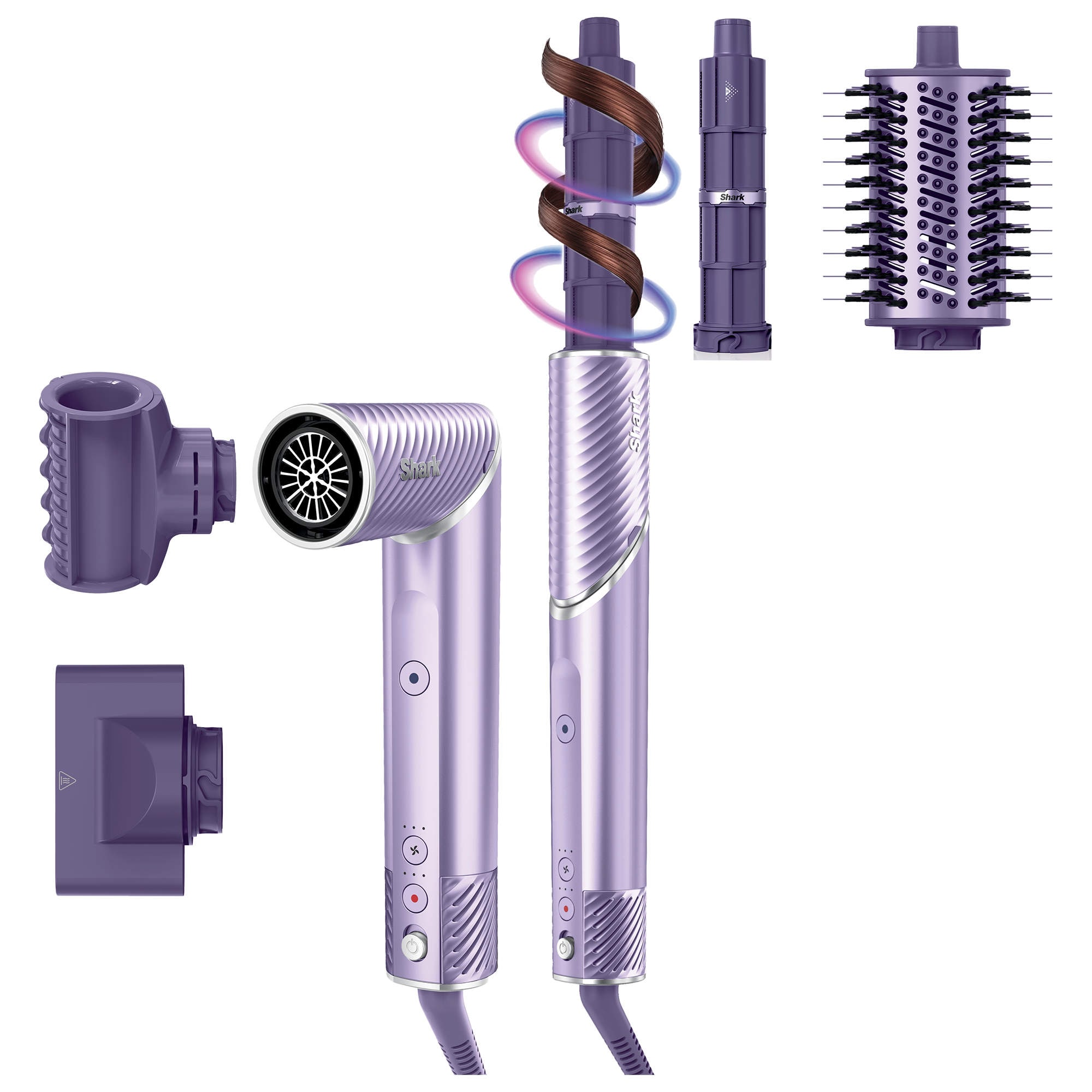 ＳＨＡＲＫ　Ｆr e e s t y l eディスプレーセット Shark® FlexStyle® IonCurl Ion Air Drying, Curling and Styling