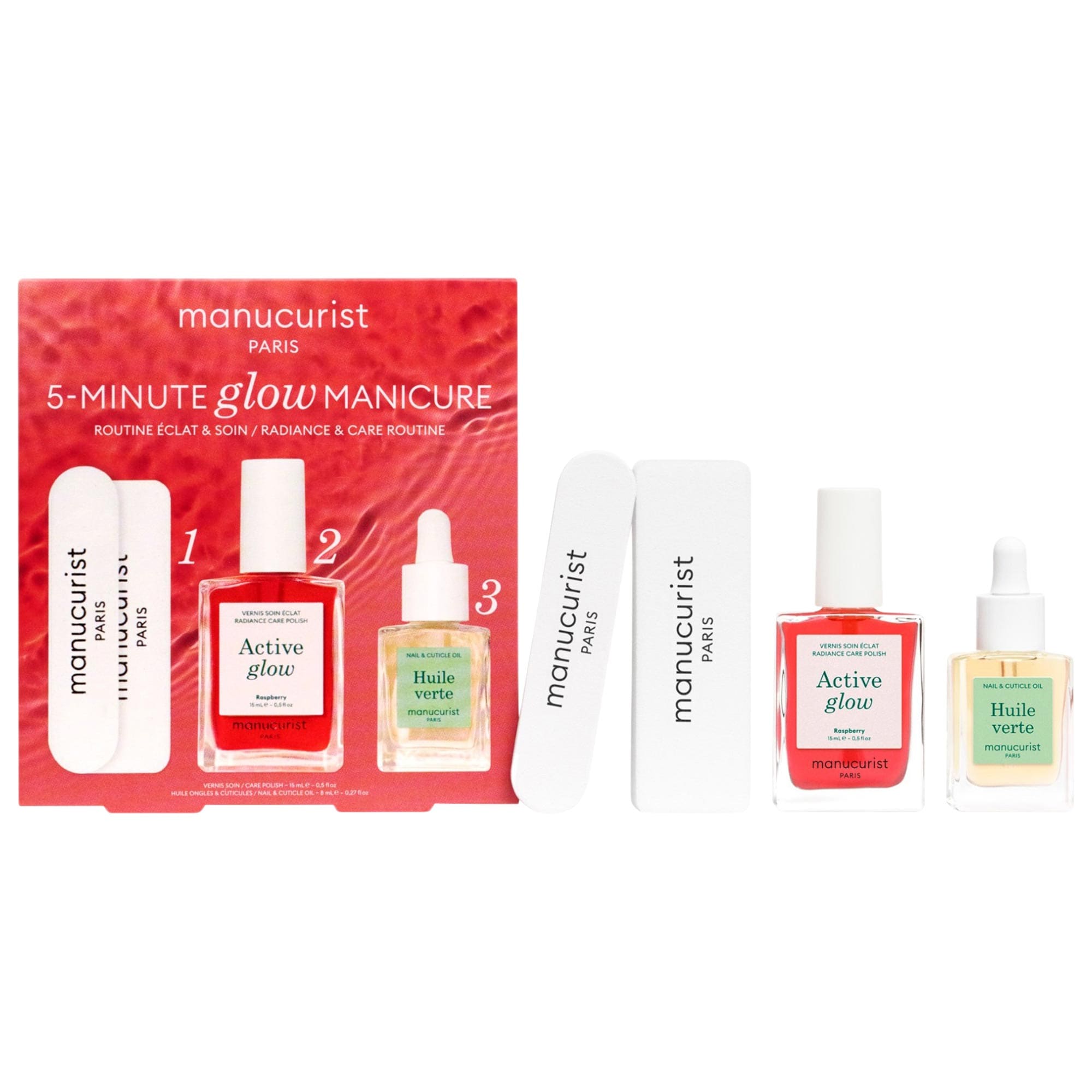 Manucurist 5 Minute Glow Manicure Set - Quick & easy nail routine