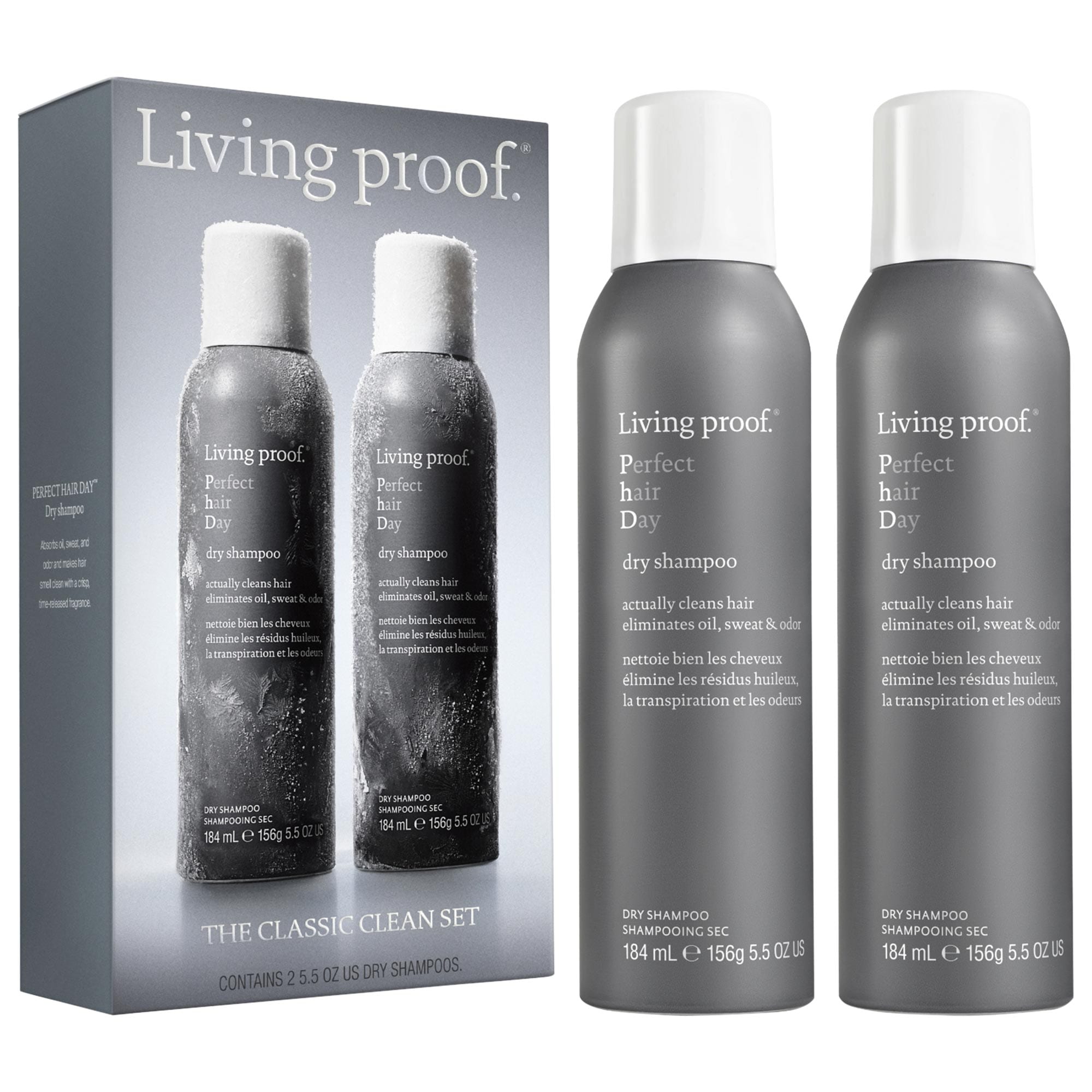 Classic Clean PhD Dry Shampoo Hair Gift Set - Living Proof | Sephora