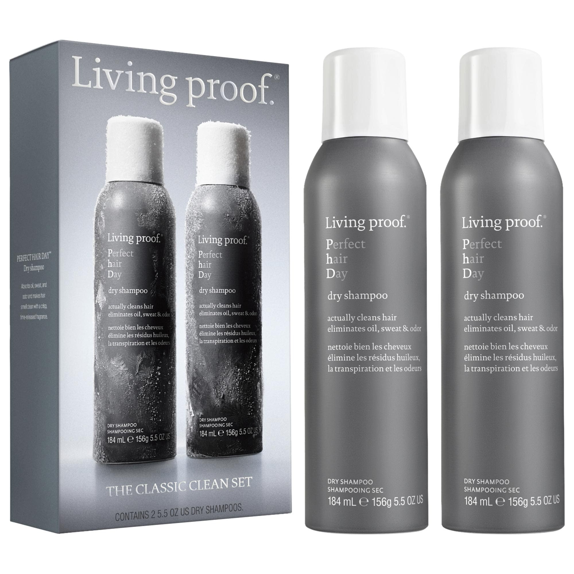 Classic Clean PhD Dry Shampoo Hair Gift Set - Living Proof | Sephora