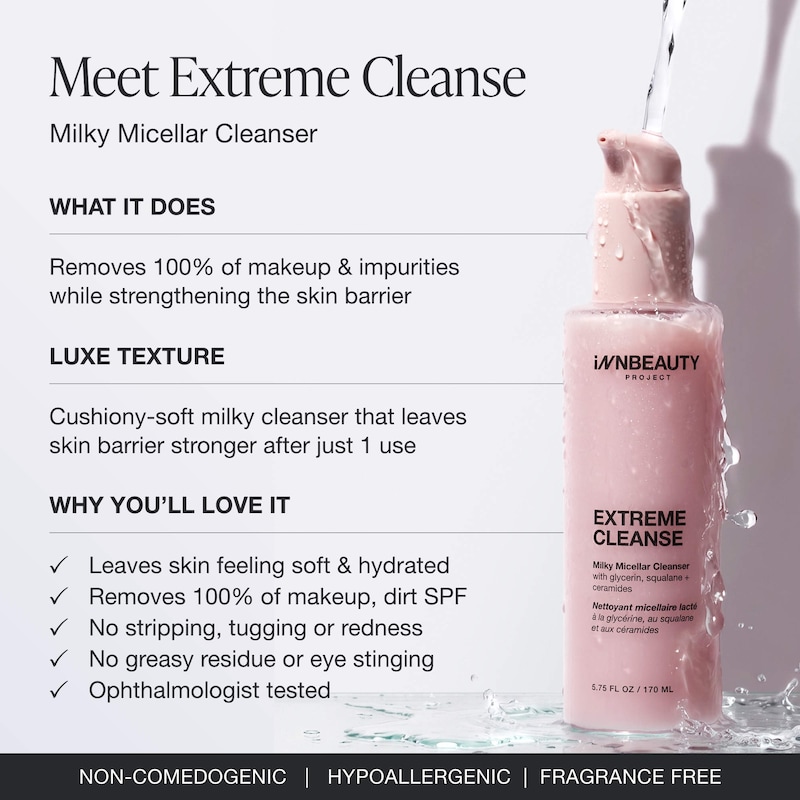 Extreme Cleanse Milky Micellar Barrier-Repair Cleanser thumbnail 4