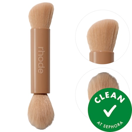 Pocket Brush Double-Ended Makeup Brush