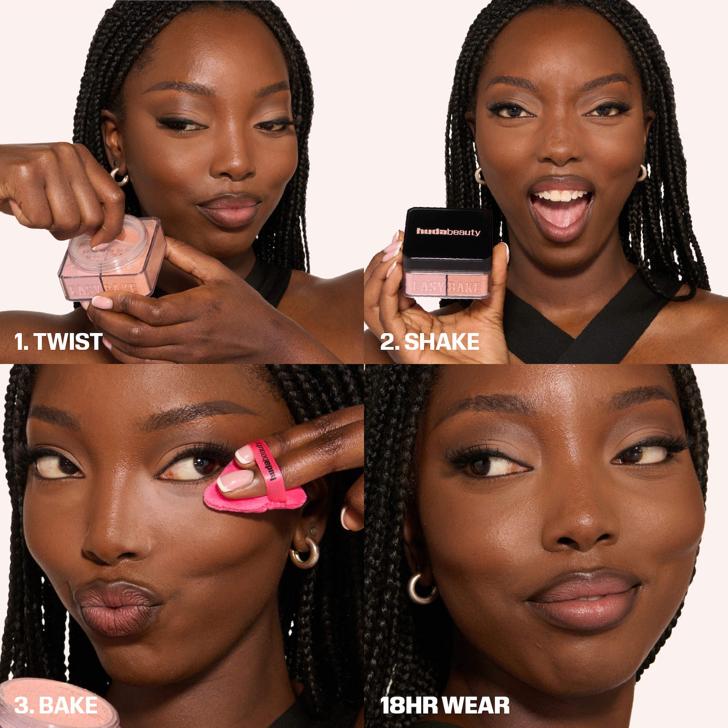 Easy Bake Loose Baking & Setting Powder - HUDA BEAUTY | Sephora