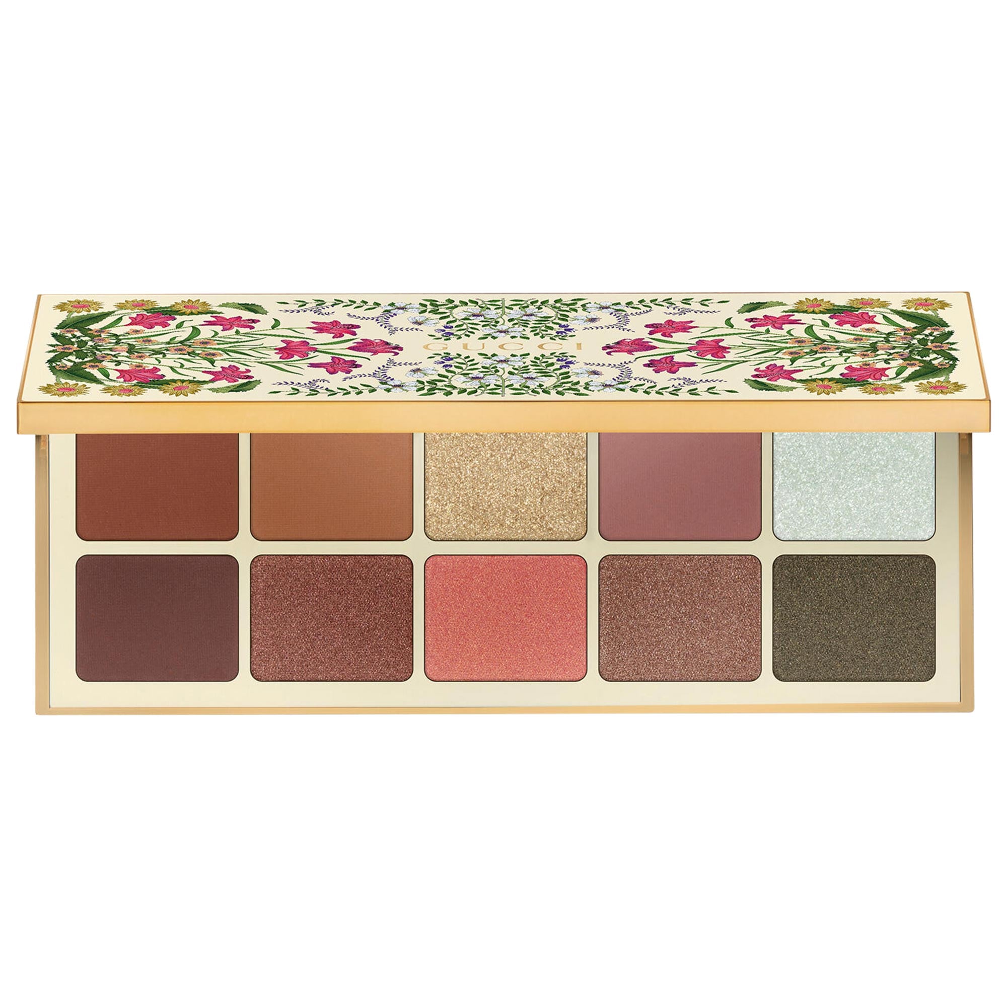 Gucci Limited Edition Flora Sunset Orchid Eyeshadow Palette 0.35 Oz/10 G