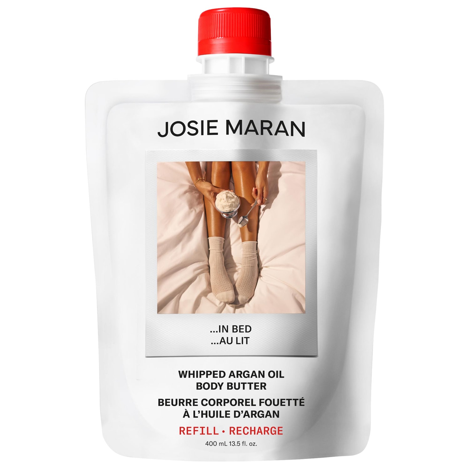 Баттер для тела Josie Maran Whipped Argan Oil ...In Bed, Vanilla Milk + Cashmere Musk — фото 1