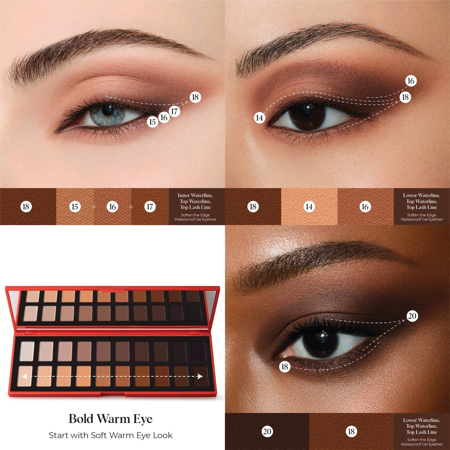 Палетка теней для век Hung Vanngo Beauty Timeless Taupes Color Story — фото 5