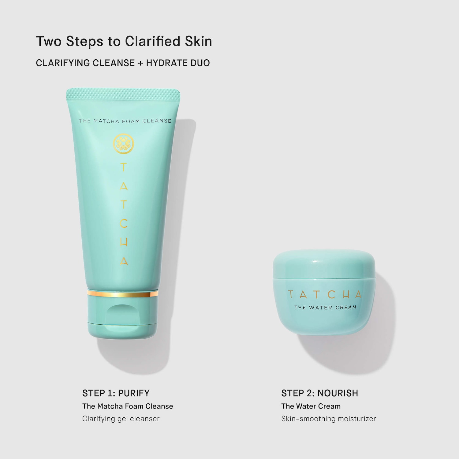 Clarifying Cleanse + Hydrate Duo Set - Tatcha | Sephora