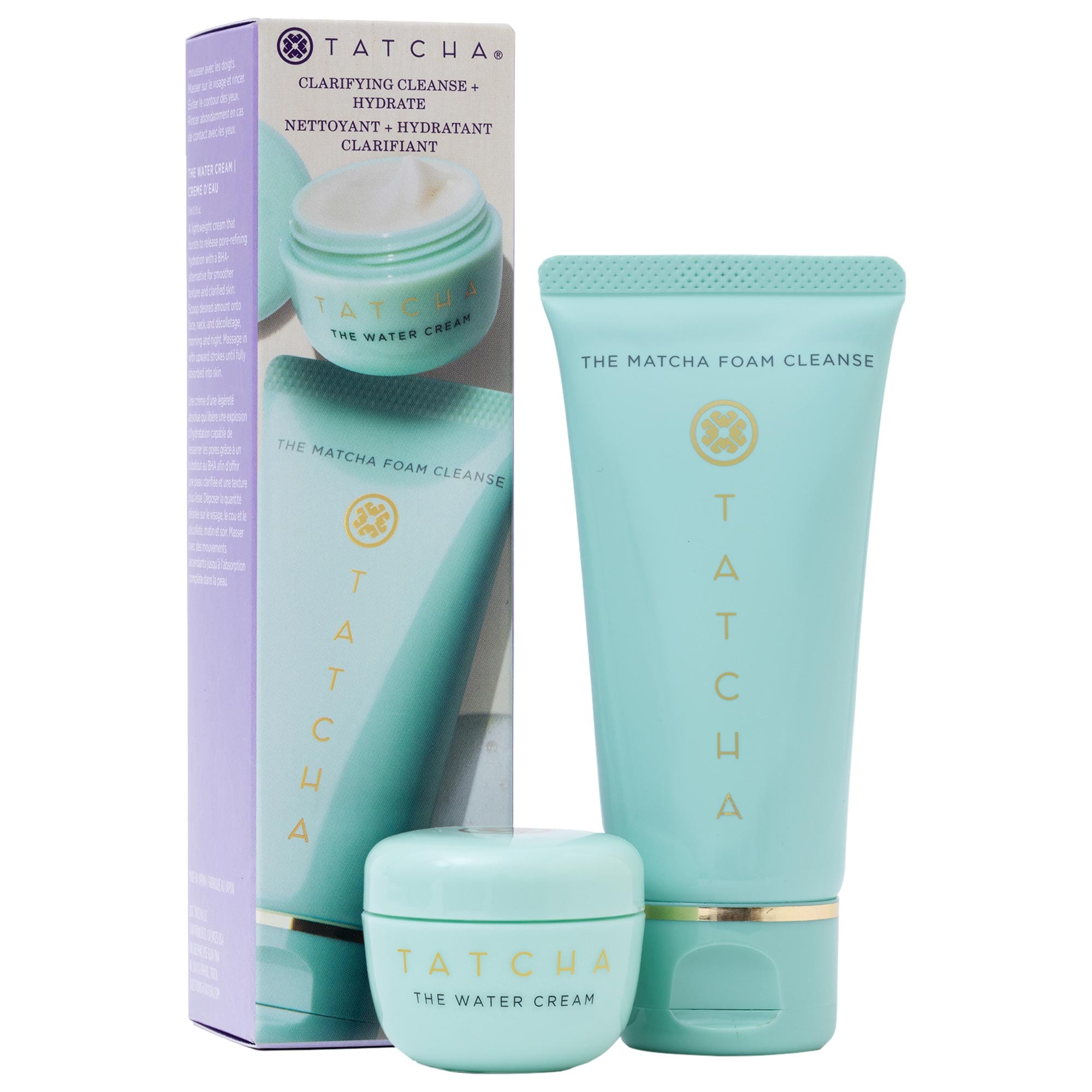 Clarifying Cleanse + Hydrate Duo Set - Tatcha | Sephora