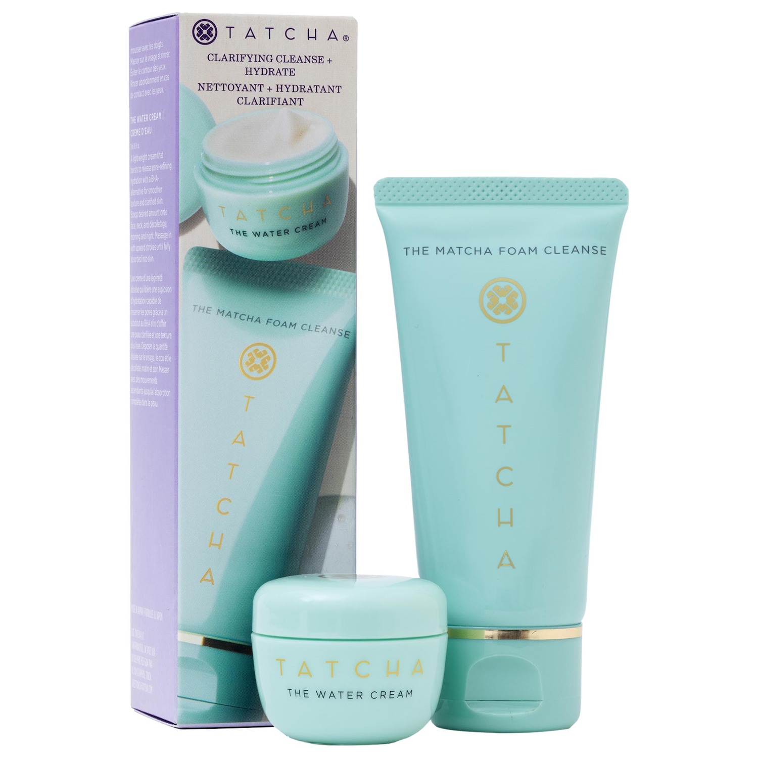 Набор из двух средств Tatcha Clarifying Cleanse + Hydrate — фото 1
