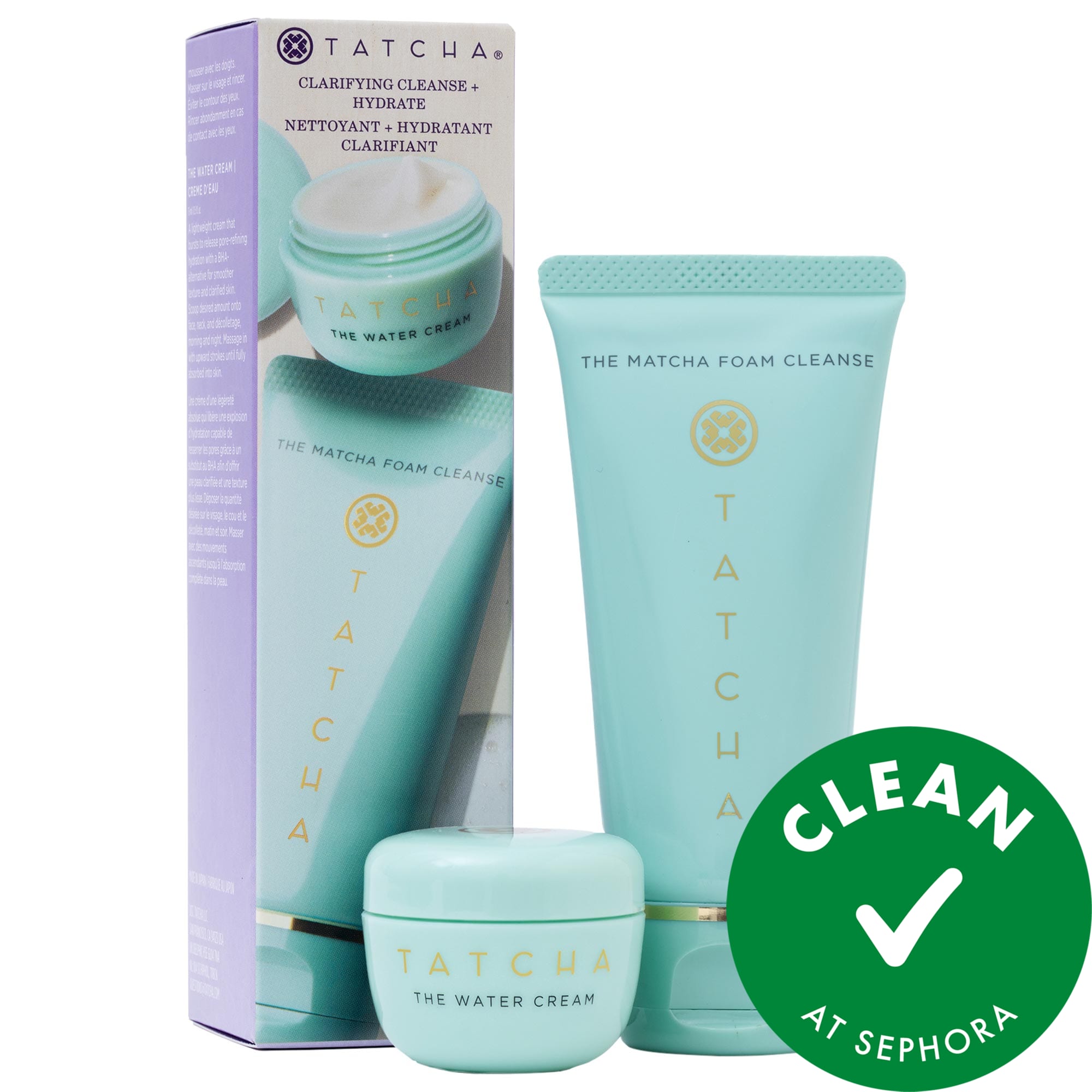 Tatcha Clarifying Cleanse + Hydrate Duo Set