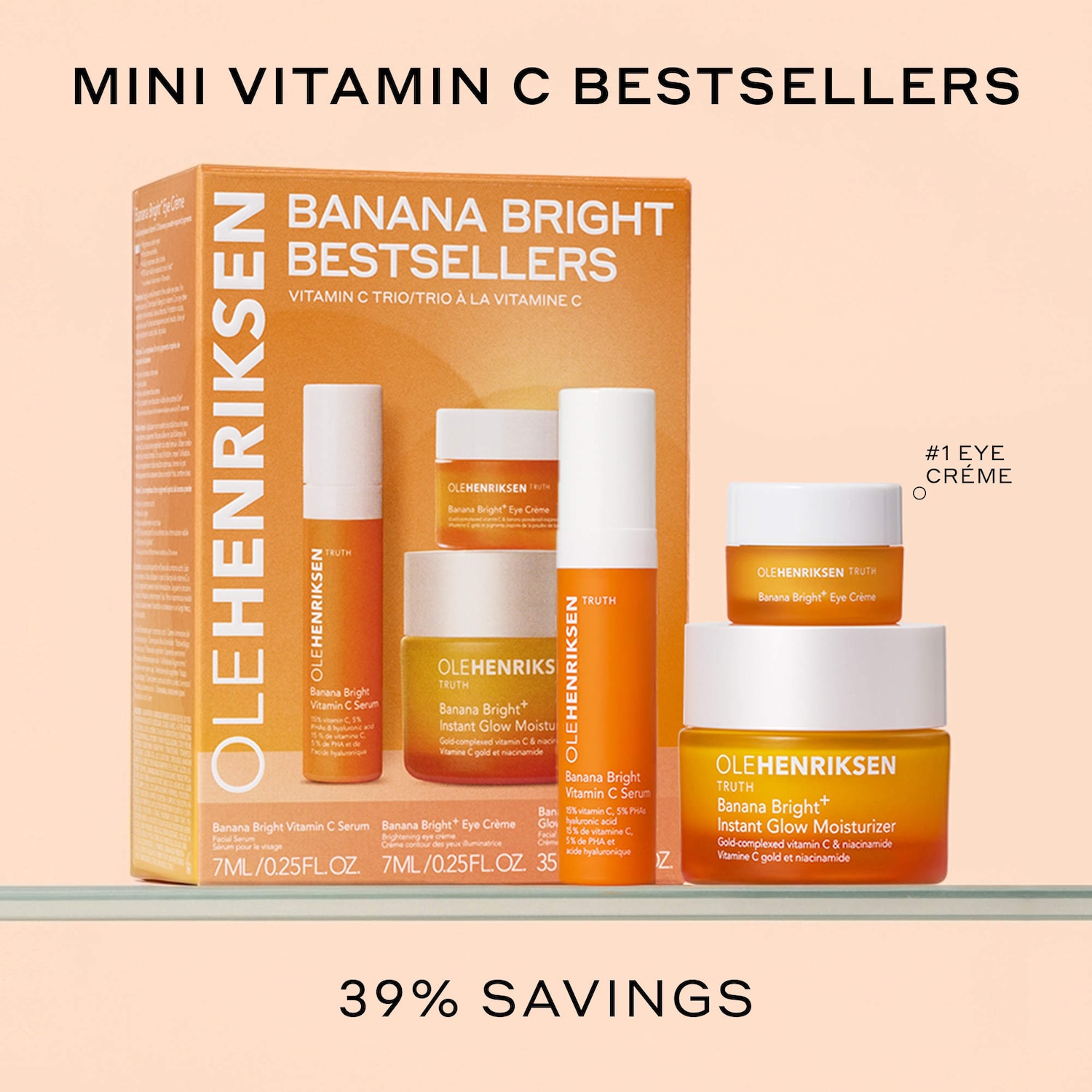 Banana Bright Bestsellers Vitamin C Trio - OLEHENRIKSEN | Sephora