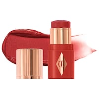 Charlotte Tilbury - Mini Unreal Lip + Cheek Glow Blush Stick with Hyaluronic Acid
