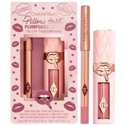 Mini Pillow Talk Plumpgasm Lip Liner and Lip Gloss Set - Charlotte