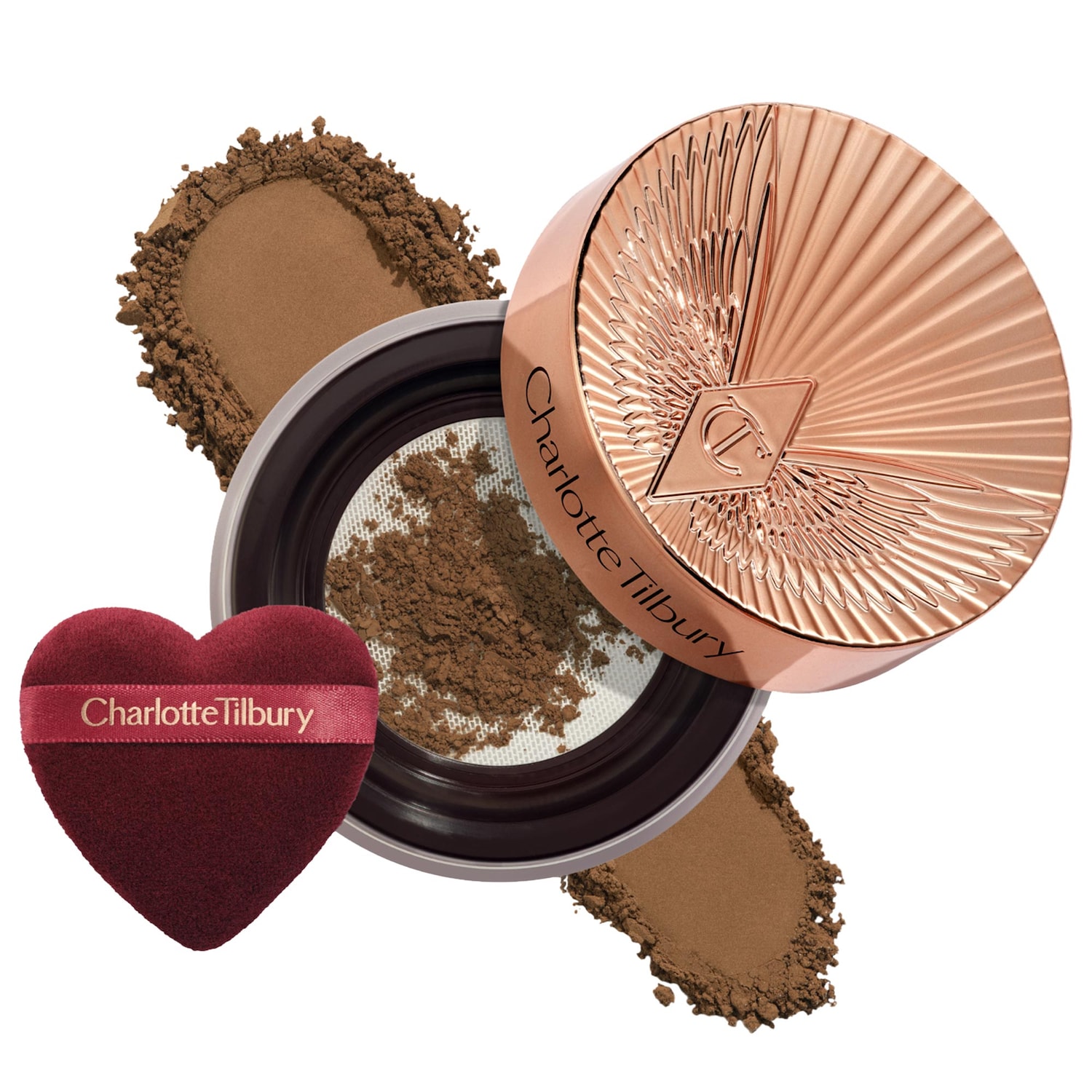 Charlotte Tilbury Airbrush Flawless Blur Loose Setting Powder in Translucent Deep