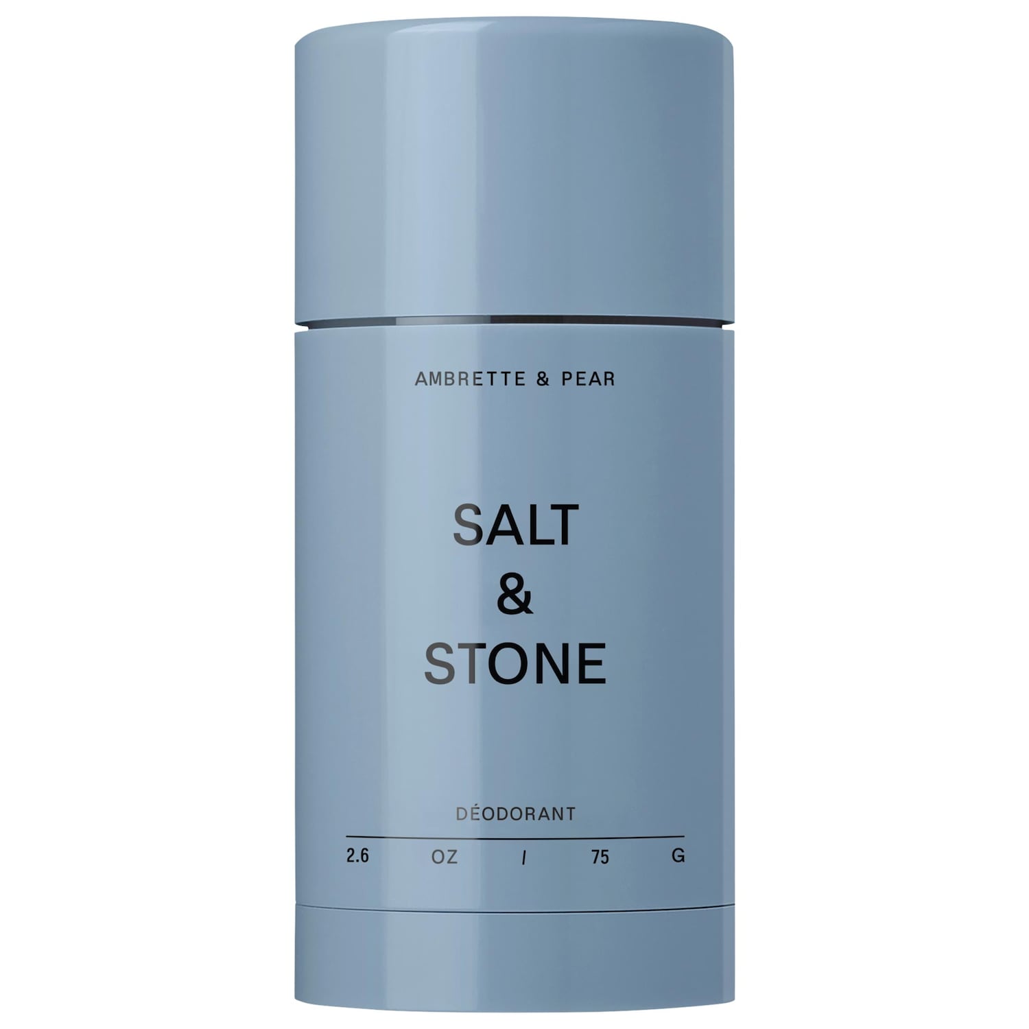 Дезодорант без алюминия Salt & Stone Ambrette & Pear повышенной силы — фото 1
