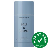 Salt & Stone - Déodorant sans aluminium ultra-puissant Ambrette & Pear