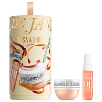 Sol de Janeiro - Duo Rosa & Shine de crème pour le corps lumineuse et parfum floral gourmand