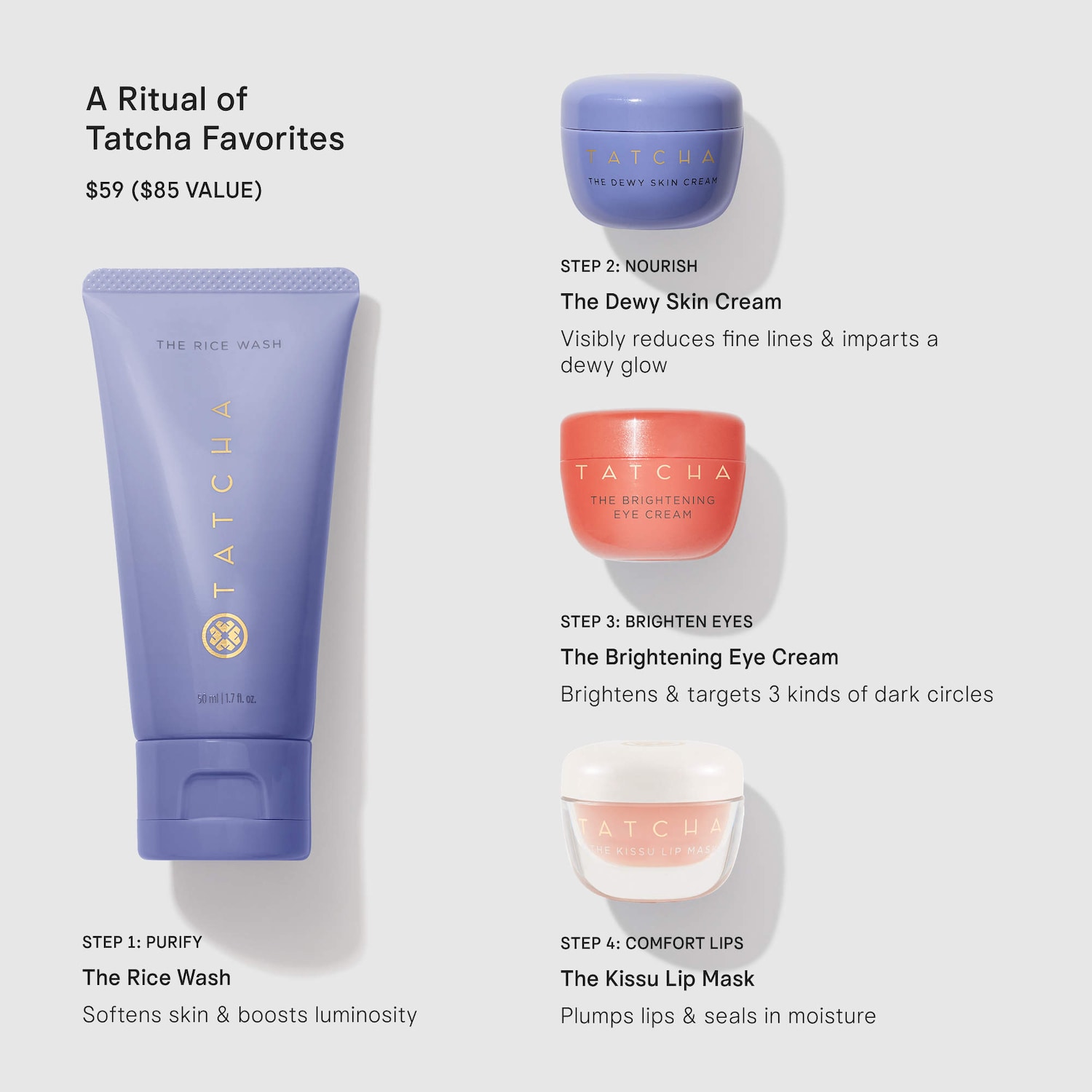 The Discovery Ritual Set - Tatcha | Sephora