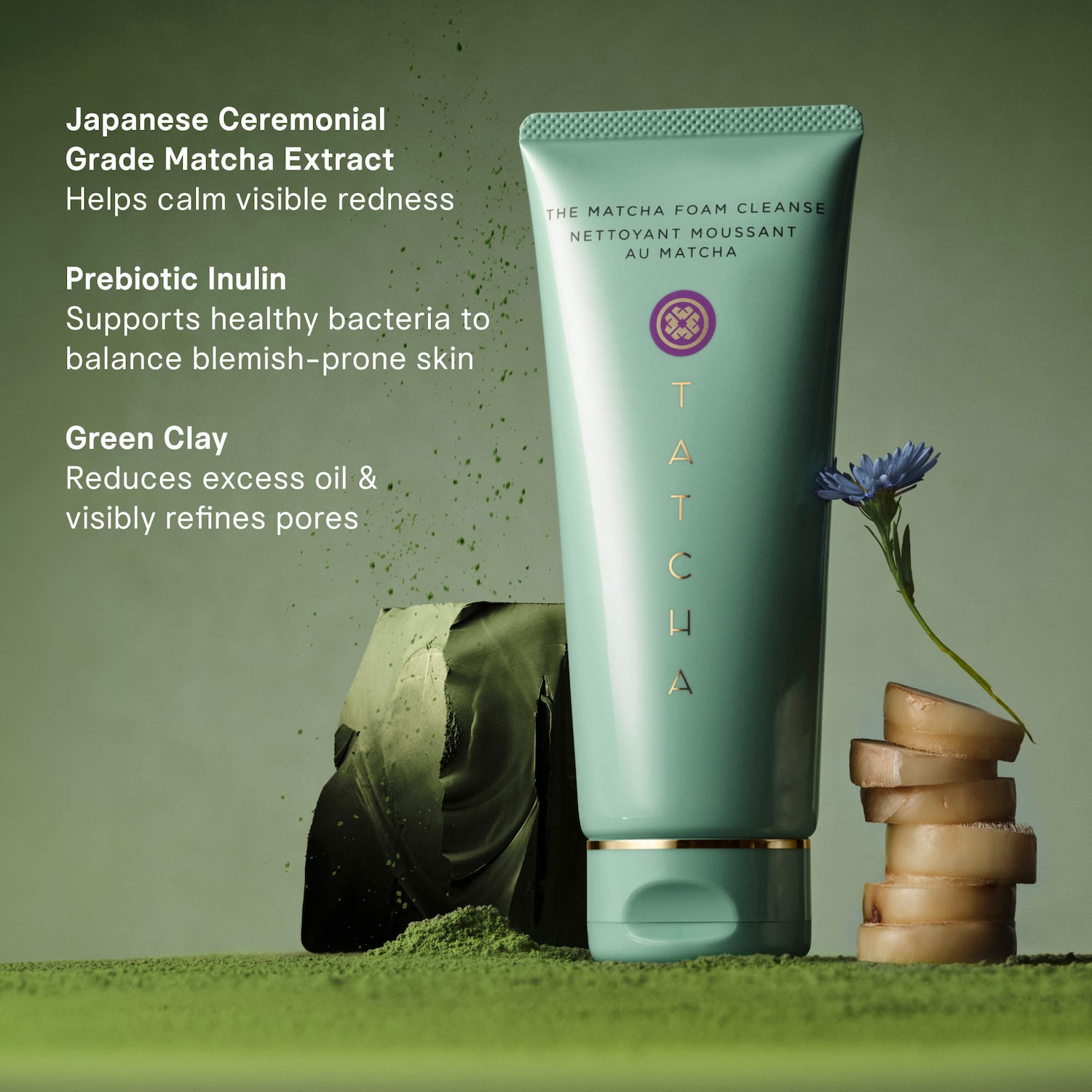 Mini Matcha Foam Pore-Refining & Oil-Balancing Prebiotic Gel