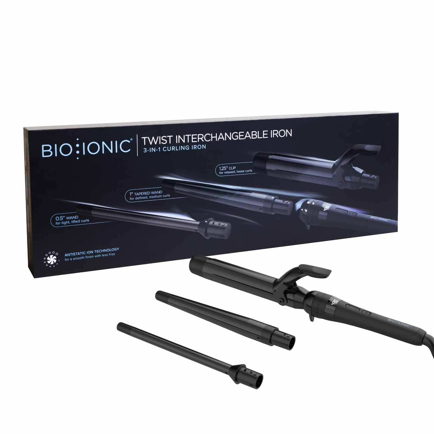 Twist Interchangeable 3-in-1 Curling Iron - Bio Ionic | Sephora