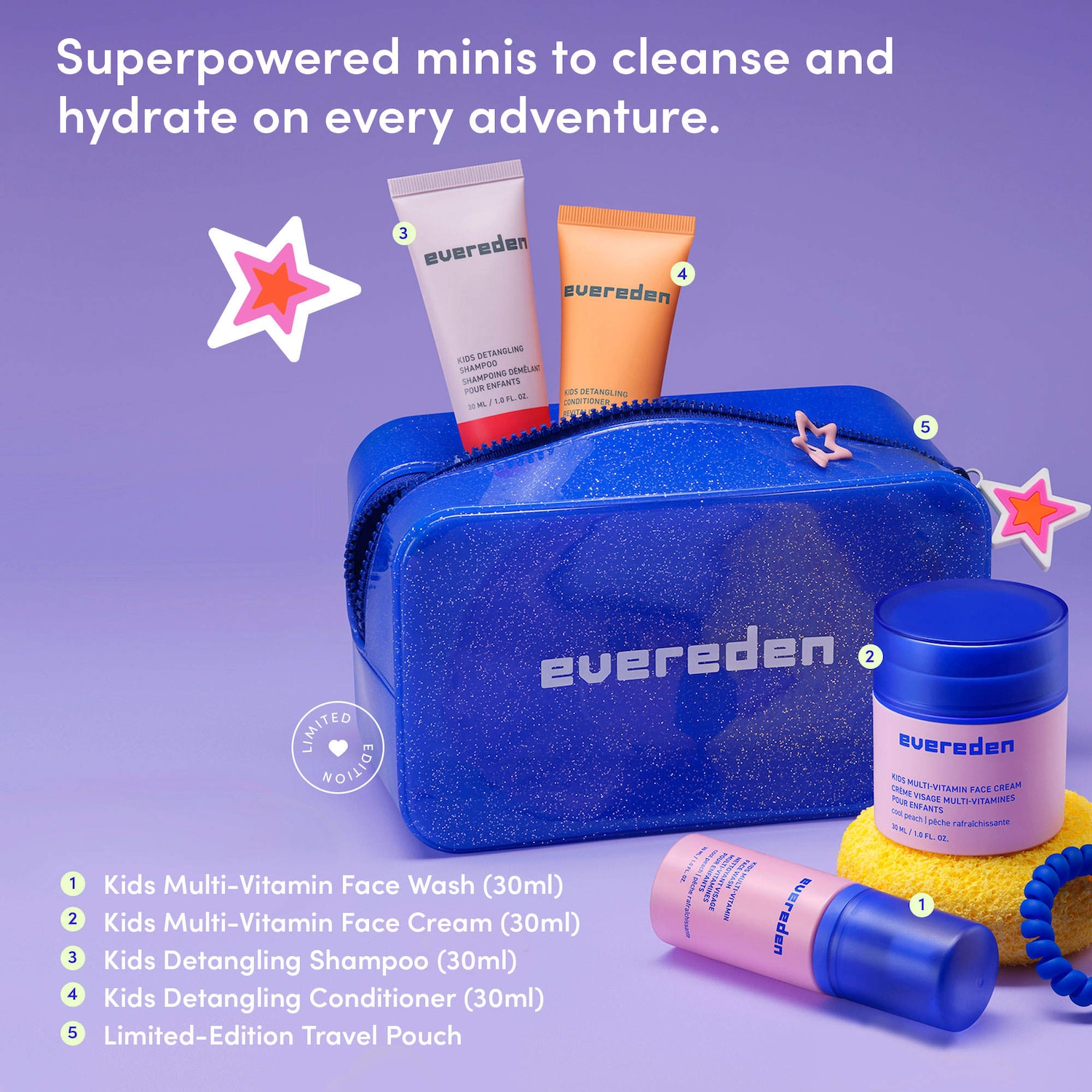 Kids Skin & Hair Starter Set for Sensitive Skin - Evereden | Sephora