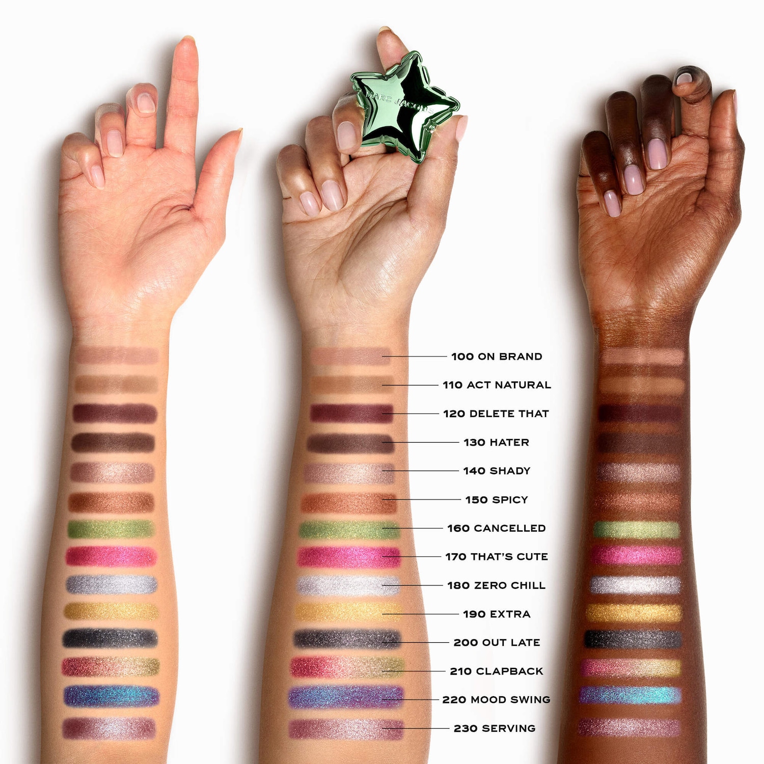 Born Star Cream-to-Powder Long-Wear Eyeshadow - Marc Jacobs Beauty