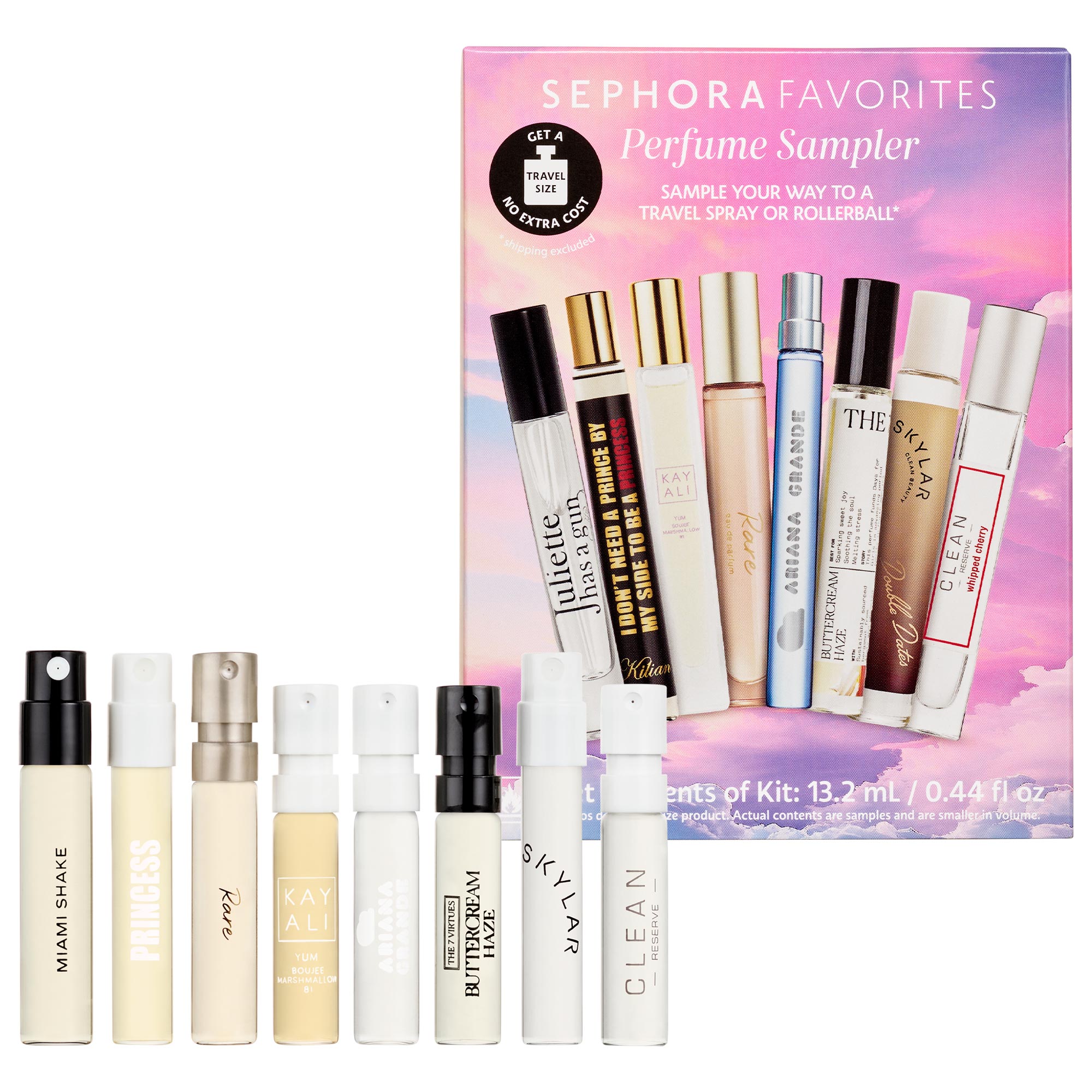 On‑The‑Go Fragrance Travel Spray Perfume Sampler Set w/ Redeemable