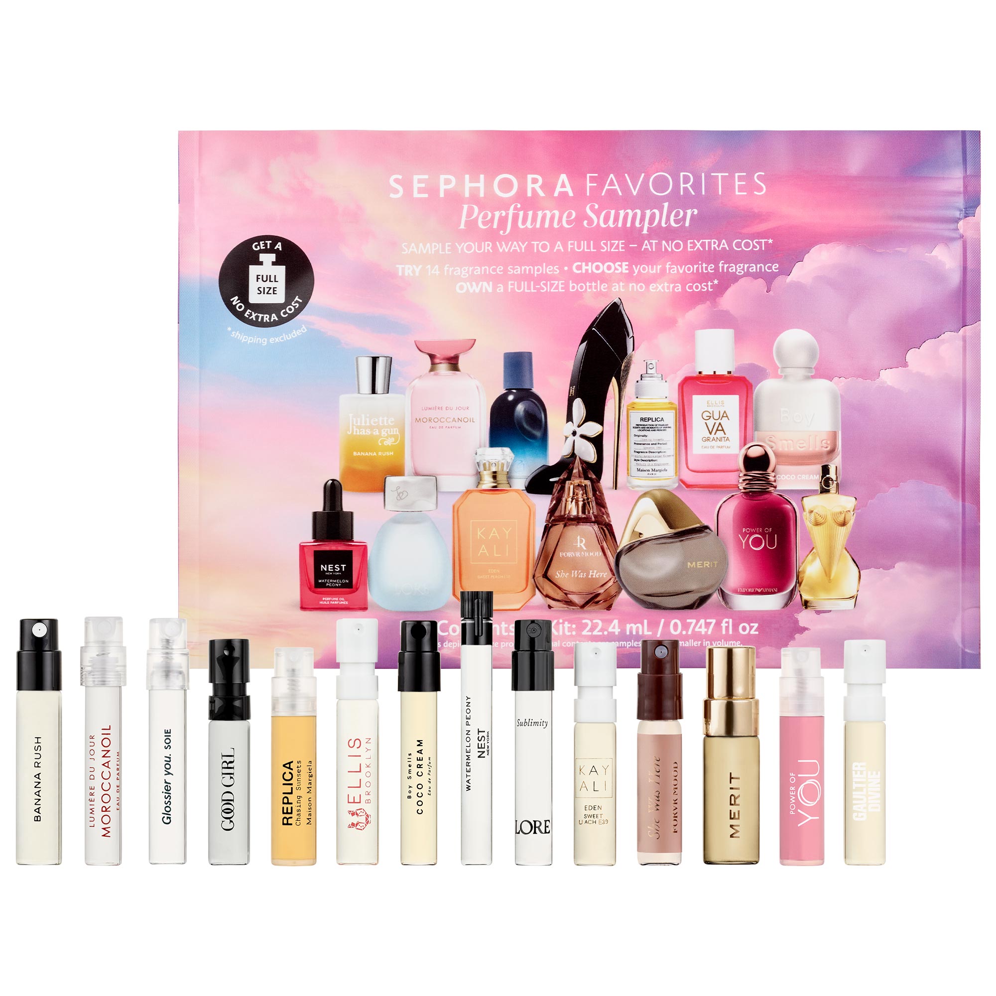 Sephora Favorites Golden Hour Perfume Sampler Set w/ Redeemable Voucher