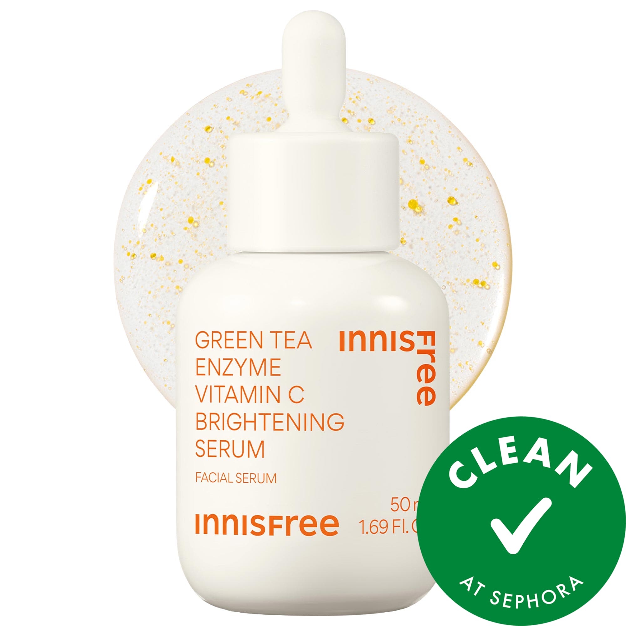 innisfree Jumbo Rapid Vitamin C Brightening Serum for Dark Spots + Post-Breakout Marks​ 1.69oz/50ml