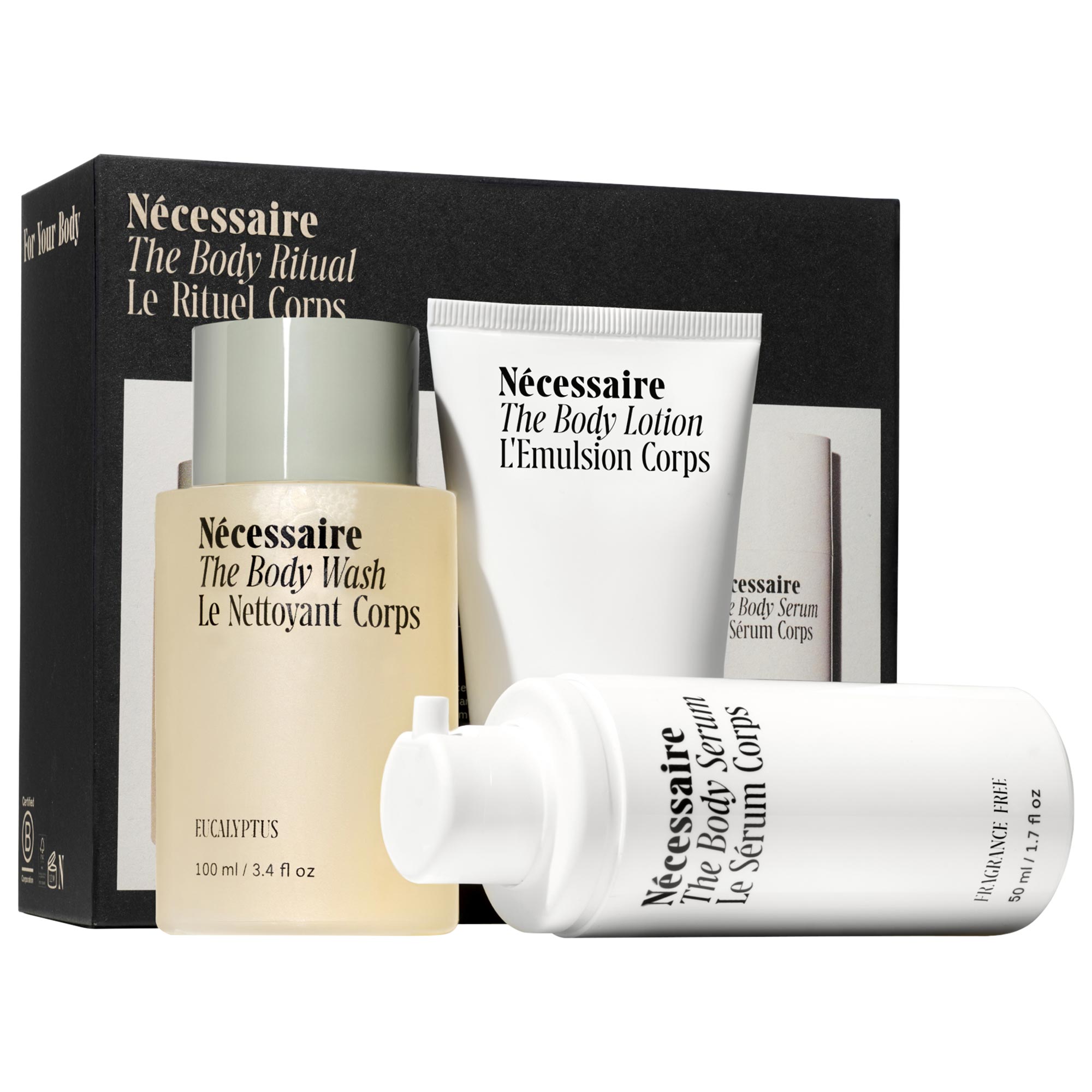 The Body Ritual - Trial + Travel - Nécessaire | Sephora
