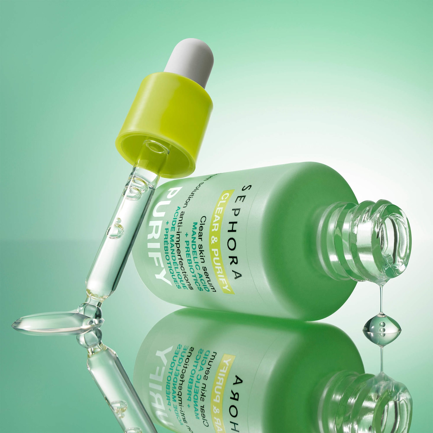 CLEAR & PURIFY - Clear Skin Serum with Mandelic Acid + Prebiotics