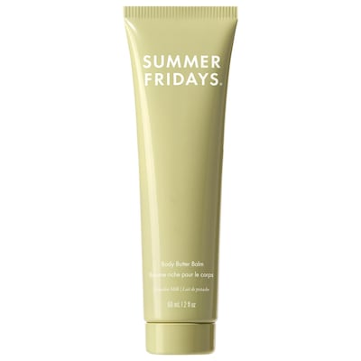 Summer Fridays - Body Butter Balm Pistachio Milk - Rich Body Cream with Hyaluronic Acid 2 fl oz/60 ml Summer Fridays Body Butter Balm Pistachio Milk - Rich Body Cream with Hyaluronic Acid Clean at Sephora