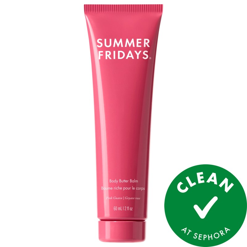 Mini Body Butter Balm Pink Guava - Rich Body Cream with Hyaluronic Acid