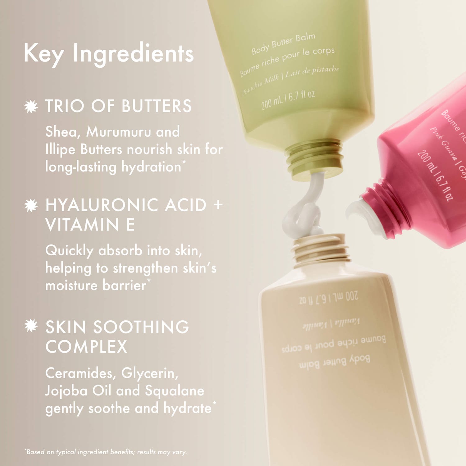 Насыщенный крем для тела Summer Fridays Body Butter Balm Pistachio Milk с гиалуроном — фото 7