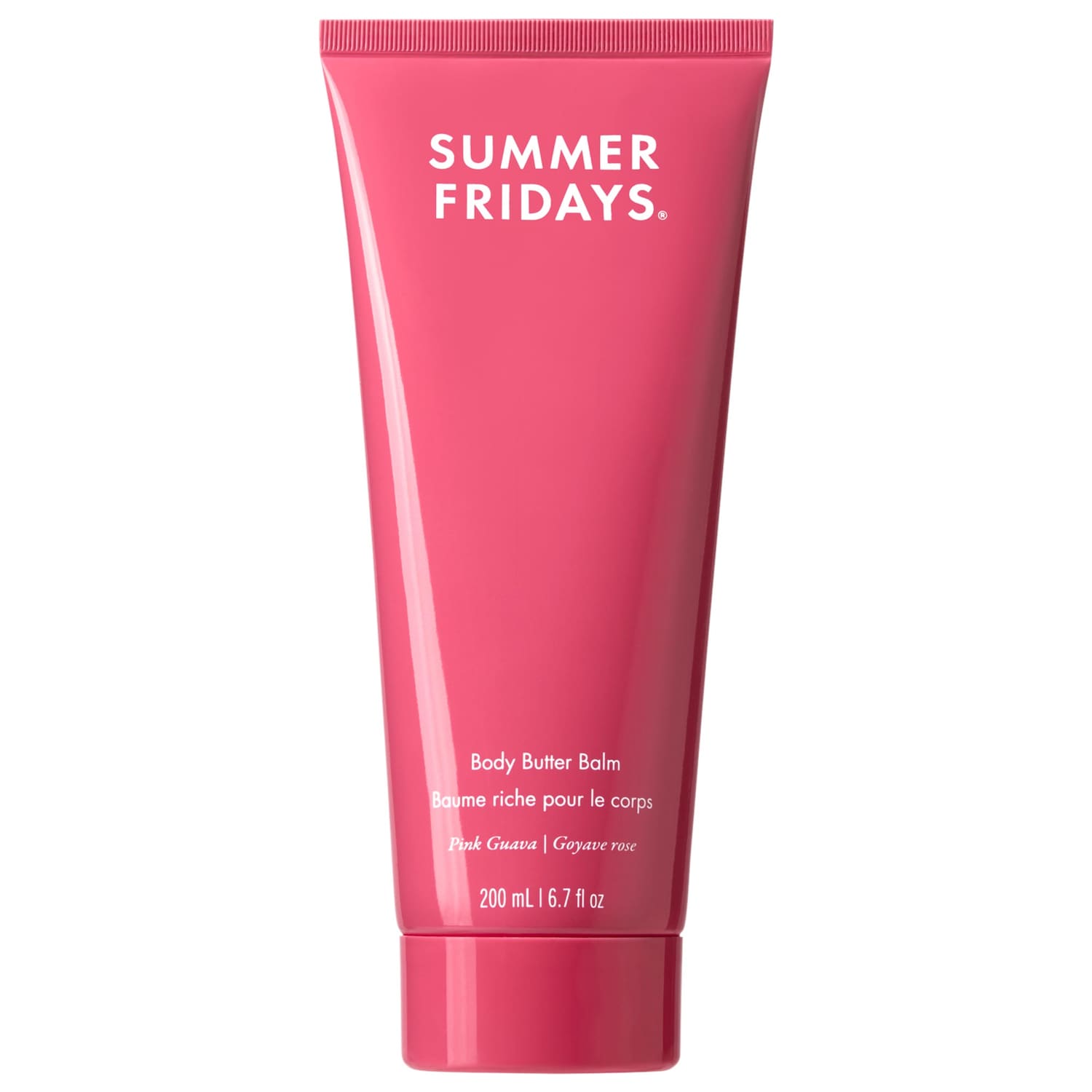 Насыщенный крем для тела Summer Fridays Body Butter Balm Pink Guava с гиалуроном — фото 1