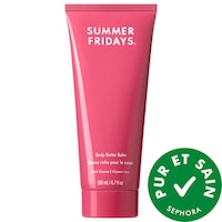 Summer Fridays - Baume pour le corps au beurre rose goyave – Crème pour le corps riche avec acide hyaluronique