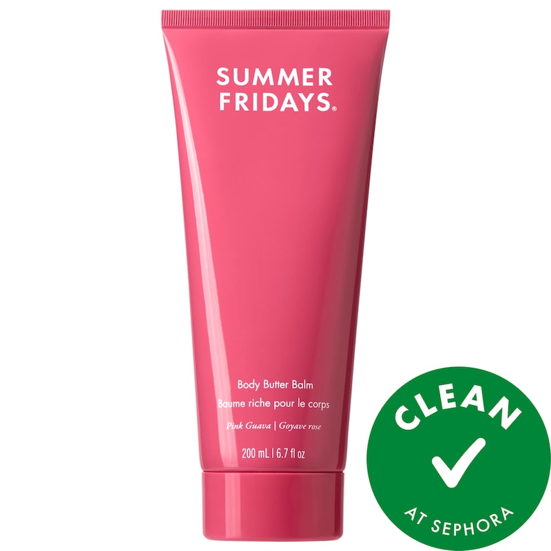 Body Butter Balm Pink Guava - Rich Body Cream with Hyaluronic Acid