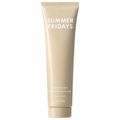 Summer Fridays - Body Butter Balm Vanilla - Rich Body Cream with Hyaluronic Acid 2 fl oz/60 ml Summer Fridays Body Butter Balm Vanilla - Rich Body Cream with Hyaluronic Acid Clean at Sephora
